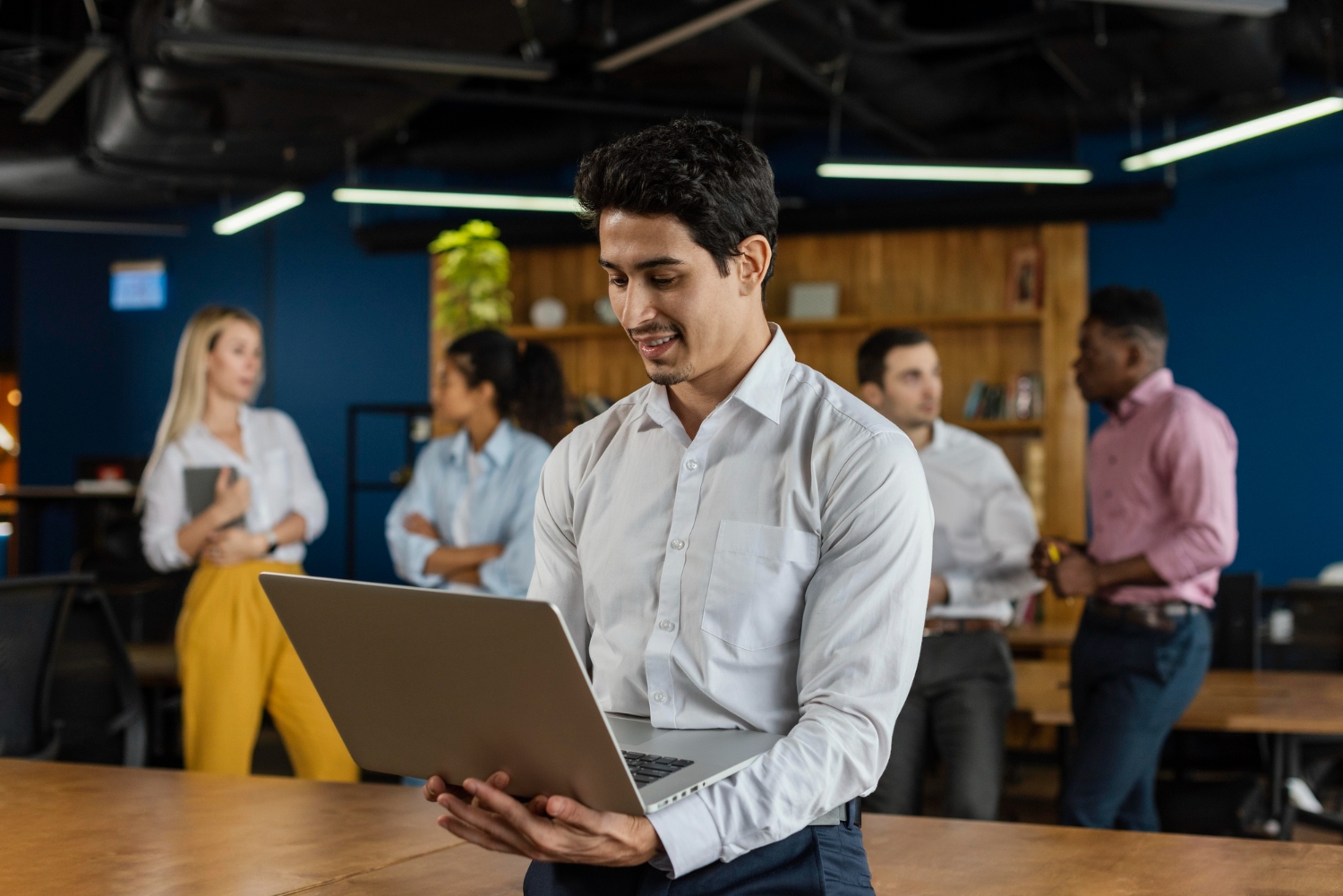 Young Indian professional